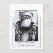 Ned Kelly (Gewollt Poster) Postkarte (Vorderseite)