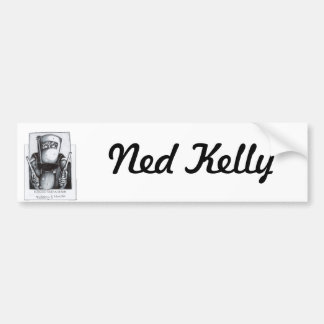 Ned Kelly (gewolltes Plakat) Autoaufkleber