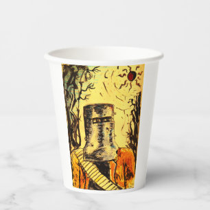Ned Kelly Sonnenfinsternis Papiertassen Pappbecher