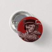 Ned Ludd (Luddite) Abzeichen Button (Vorne & Hinten)