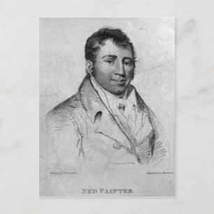 Ned Painter, in Hopwood graviert Postkarte