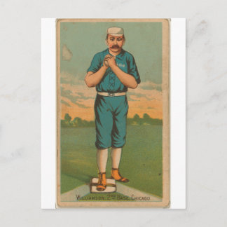 Ned Williamson, Chicago White Stockings Postkarte