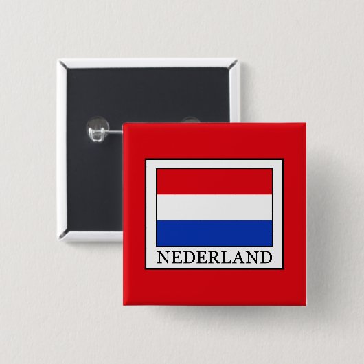 Nederland Button (Vorne & Hinten)