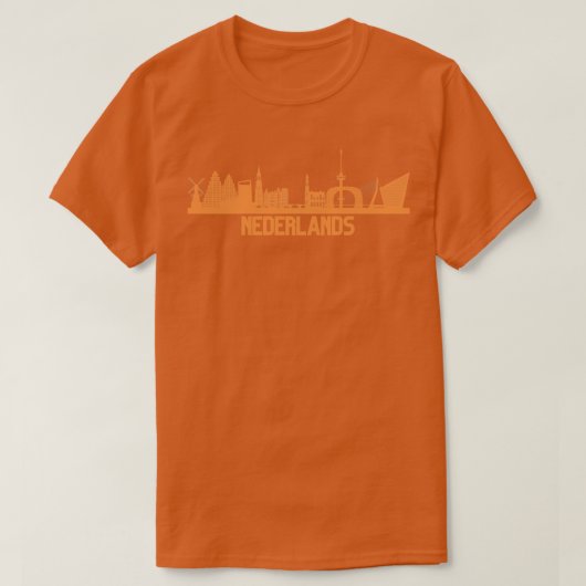 Nederland City Design T-Shirt (Design vorne)