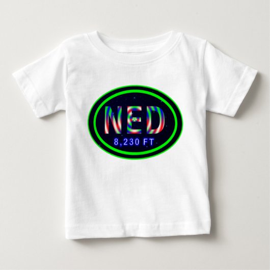 Nederland CO 8 230 FT Gefärbte Krawatte NED T - Sh Baby T-shirt (Vorderseite)