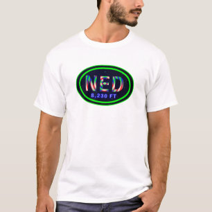 Nederland CO 8 230 FT Gefärbte Krawatte T - Shirt
