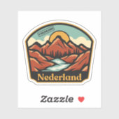 Nederland, Colorado Sticker (Blatt)