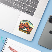 Nederland, Colorado Sticker (Laptop mit iPhone)