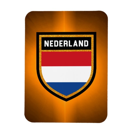 Nederland Flag Magnet (Vertikal)