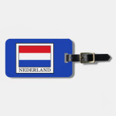 Nederland Gepäckanhänger (Vorderseite horizontal)