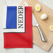 Nederland Geschirrtuch (Viertel Falte)