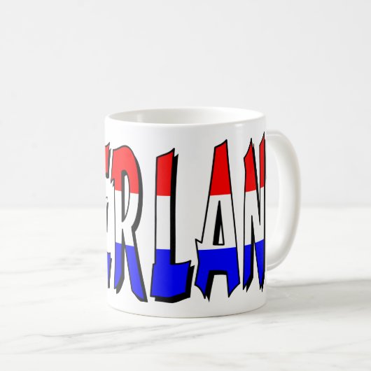 Nederland Kaffeetasse (VorderseiteRechts)