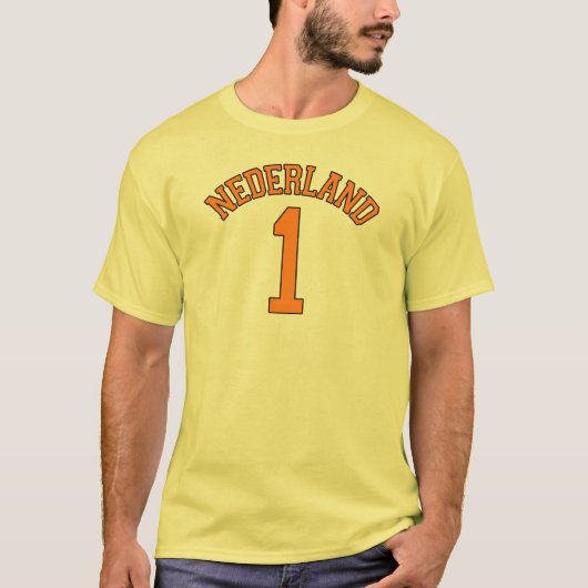 NEDERLAND Niederlande Baseball Power T-Shirt (Vorderseite)