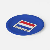Nederland Pappteller (Schrägansicht)