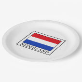 Nederland Pappteller (Schrägansicht)