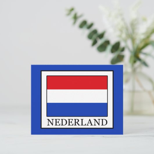 Nederland Postkarte (Stehend Vorderseite)