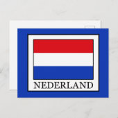 Nederland Postkarte (Vorne/Hinten)