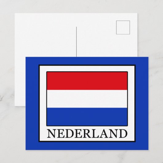 Nederland Postkarte (Vorne/Hinten)