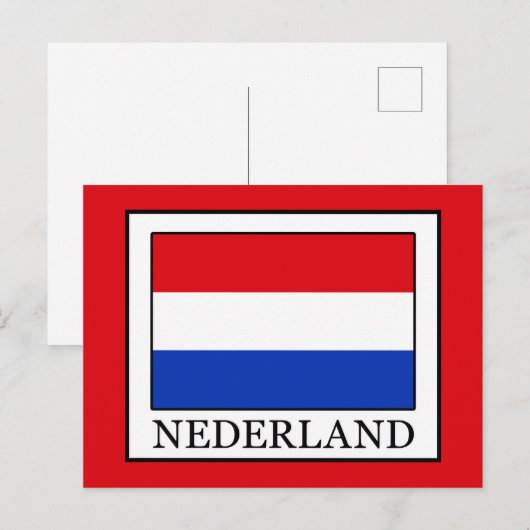 Nederland Postkarte (Vorne/Hinten)