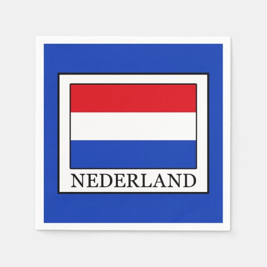 Nederland Serviette (Vorderseite)