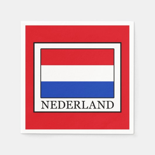 Nederland Serviette (Vorderseite)