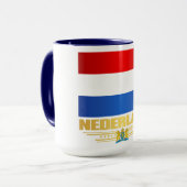 Nederland Stolz Tasse (Vorderseite Links)