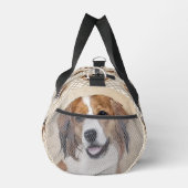 Nederlandse Kooikerhondje Malerei Haustier Hund Ku Duffle Bag (Rechts)