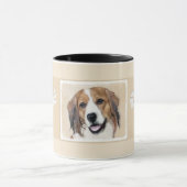 Nederlandse Kooikerhondje Malerei - Hund Art Tasse (Zentrum)