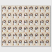 Nederlandse Kooikerhondje Malerei - Hunde Kunst Geschenkpapier (Flach)