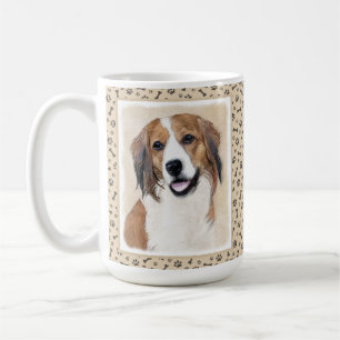Nederlandse Kooikerhondje Malerei - Hunde Kunst Kaffeetasse