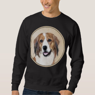 Nederlandse Kooikerhondje Malerei - Hunde Kunst Sweatshirt