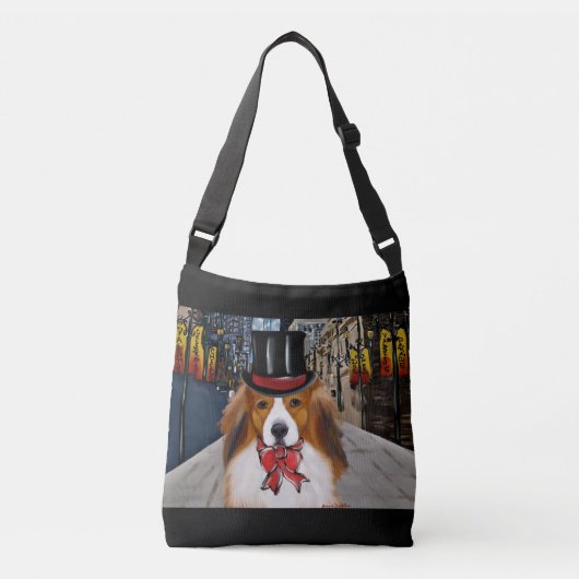 Nederlandse Kooikerhondjes Tragetaschen Mit Langen Trägern (Vorderseite)