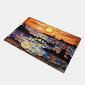 Nedherlands Sunset Doormat Fußmatte (Schrägansicht)
