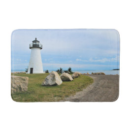 Ned's Point Lighthouse, Massachusetts Bath Mat Badematte