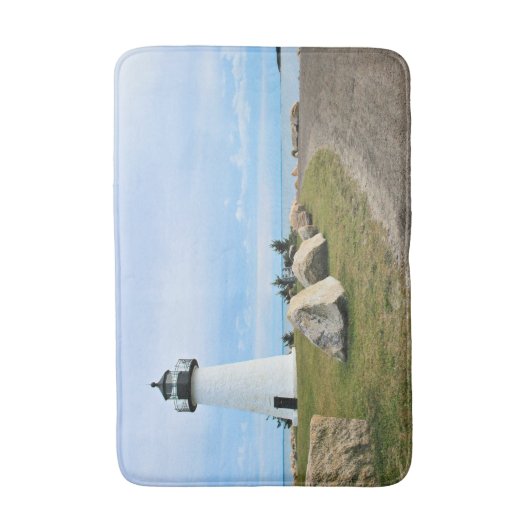 Ned's Point Lighthouse, Massachusetts Bath Mat Badematte (Vorderseite Vertikal)