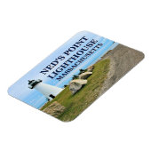 Ned's Point Lighthouse, Massachusetts Foto Magnet (Linke Seite)