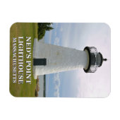Ned's Point Lighthouse, Massachusetts Foto Magnet (Horizontal)