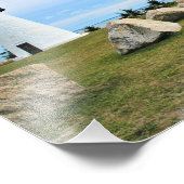 Ned's Point Lighthouse, Massachusetts Foto Print (Ecke)
