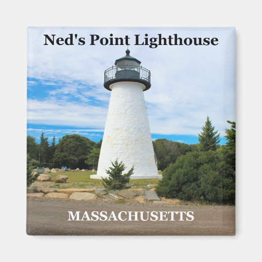 Ned's Point Lighthouse, Massachusetts Magnet (Vorne)