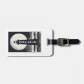 Ned's Point Lighthouse Massachusetts Moon Gepäckanhänger (Vorderseite horizontal)