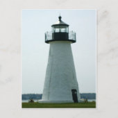 Ned's Point Lighthouse Massachusetts Postkarte (Vorderseite)
