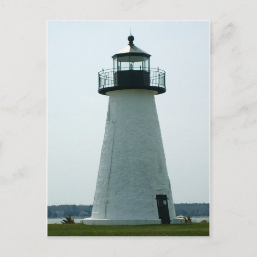 Ned's Point Lighthouse Massachusetts Postkarte (Vorderseite)