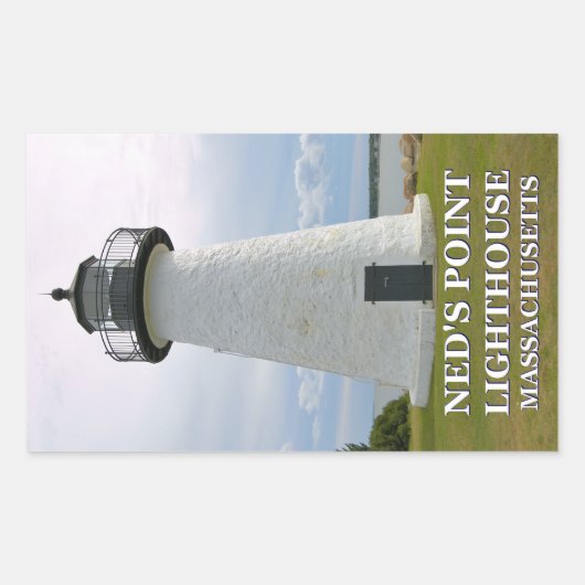 Ned's Point Lighthouse, Massachusetts Stickers (Vorderseite)