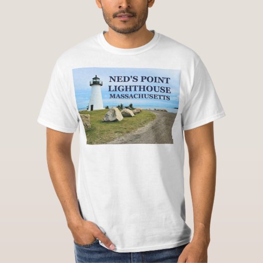Ned's Point Lighthouse, Massachusetts T - Shirt (Vorderseite)