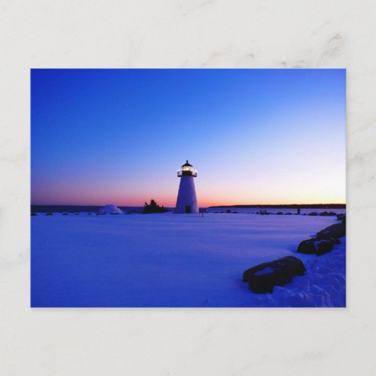Ned's Point Lighthouse Postkarte (Vorderseite)