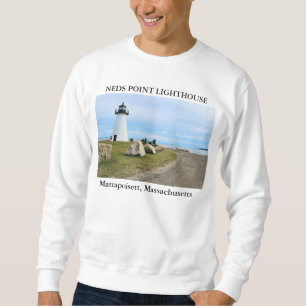 Neds Punkt-Leuchtturm, Mattapoisett Massachusetts Sweatshirt