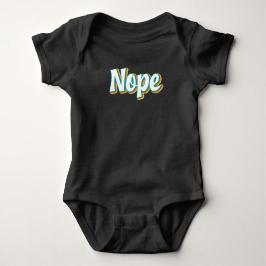 Nee Retro Baby Strampler (Vorderseite)