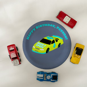 Need 4 Speed Race Car Boys 4. Geburtstag Party Pappteller