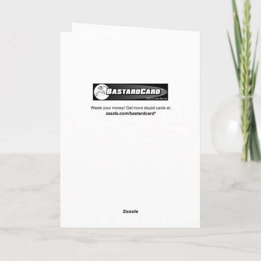 Need A Bigger Coat Shark Blank Inside Card Karte (Rückseite)