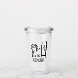 Need a break acryltrinkbecher